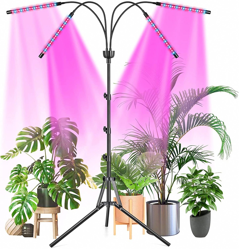 Plant Grow Lights for Indoor Plants Full Spectrum with Timer for Your Indoor