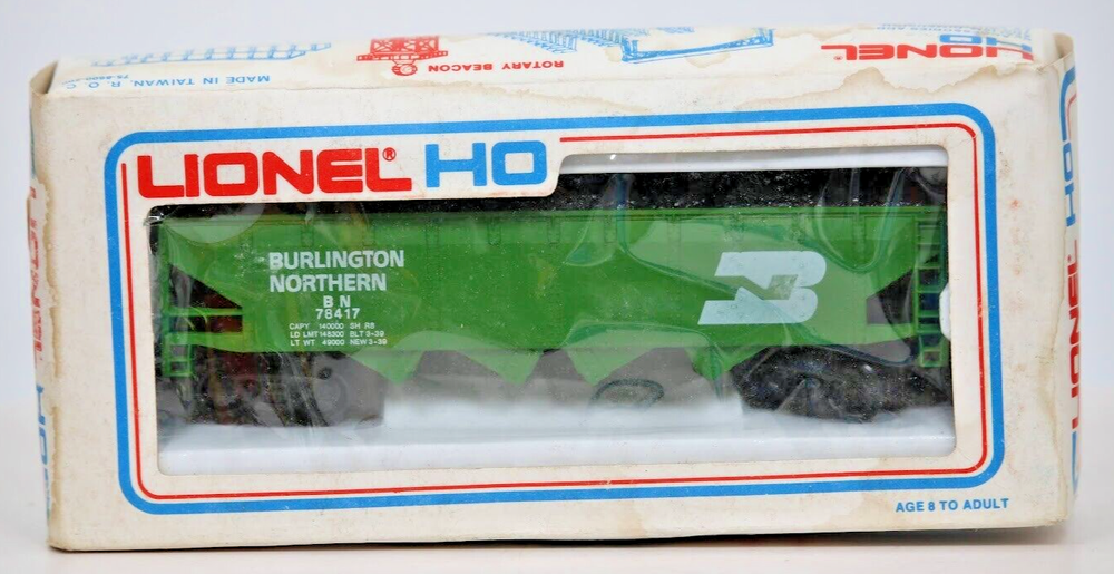 Lionel HO Scale Burlington Northern Loaded Hopper Car