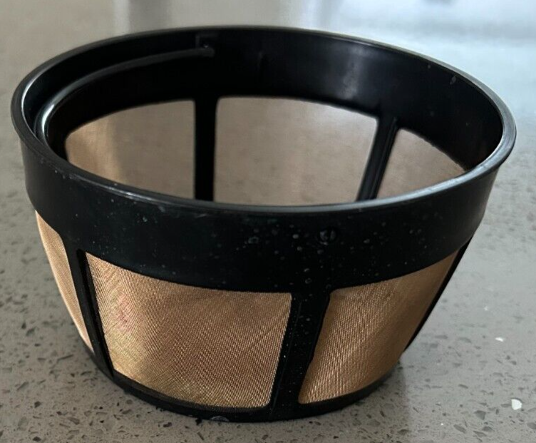 Cuisinart DGB-625 Gold Tone Coffee Filter 10-12 Cup Capacity  