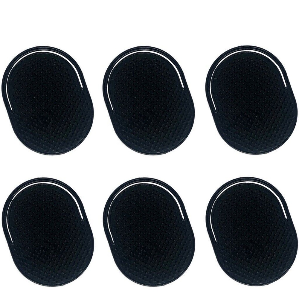 6 Pcs Pocket Hair Comb Brush Men Beard Mustache Palm Travel Scalp Massage