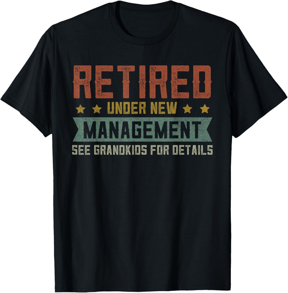 Fathers Day Retired Grandpa Shirts_ Funny Retirement Tee Gift Unisex T-Shirt-image