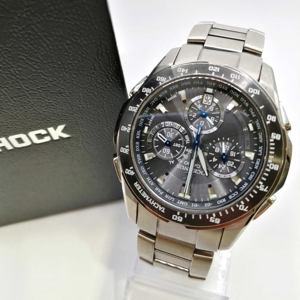 Casio Ocw-M800 Oceanus Radio Solar