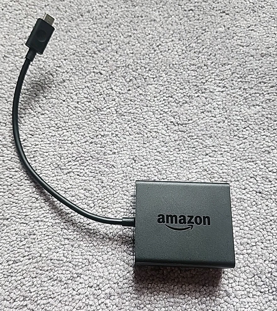 Amazon Fire TV Ethernet Adapter PS92LQ for Wired High-Speed Internet