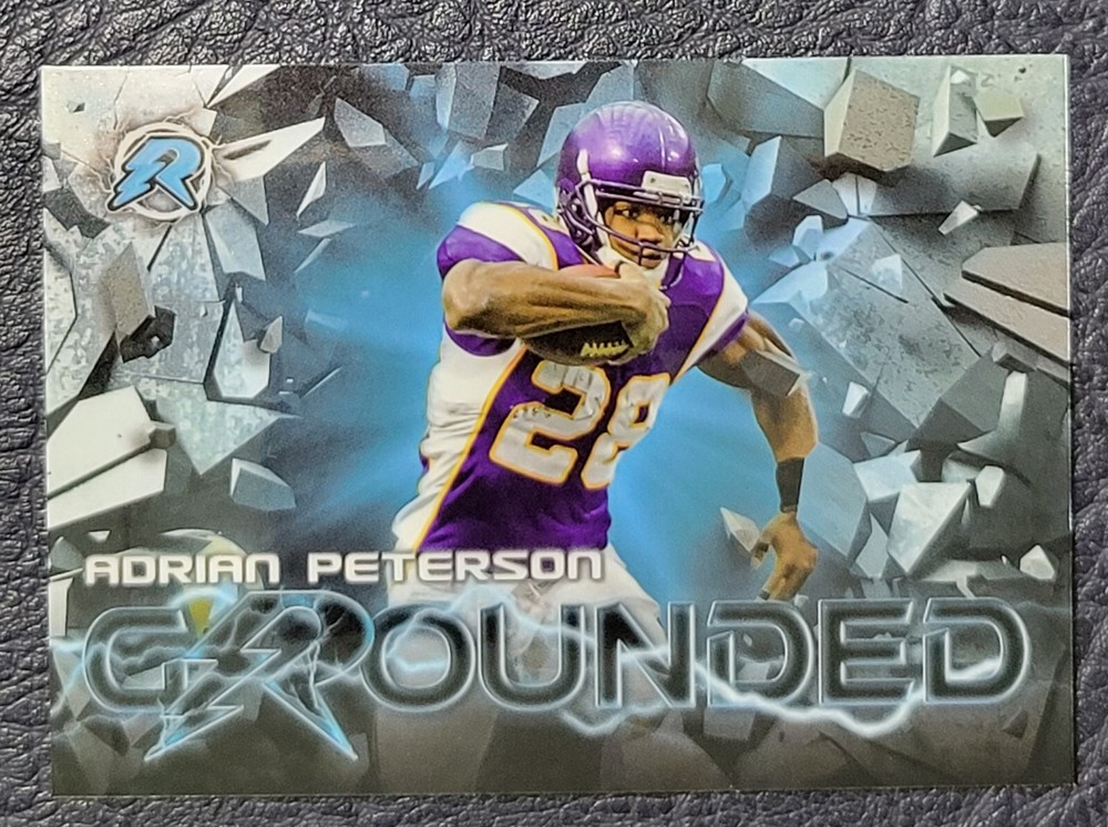 Adrian Peterson 2024 Topps Composite Grounded Resurgence RG-13 Vikings Sooners