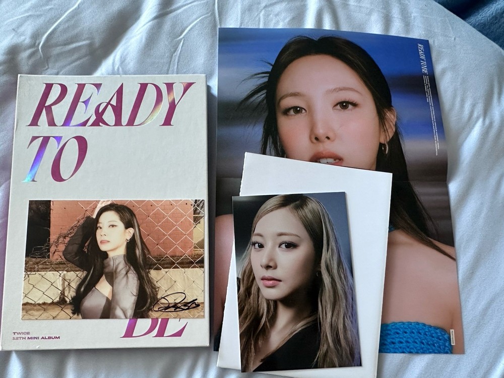Twice Official Ready to Be Signed Album Dahyun - Autograph Postcard Set