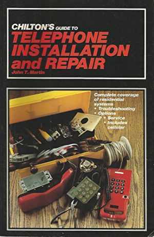 Руководство Chilton по установке телефона - книга в мягкой обложке, Мартин Джон Т. - хорошее состояние