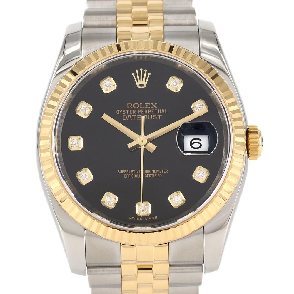 Auténtico Rolex Datejust 116233G SSxYG Automático #Aleatorio #260-006-742-8298