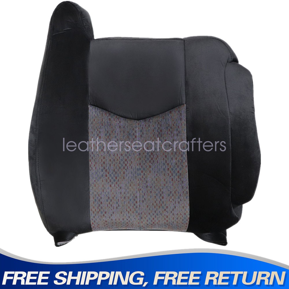 2003-2007 GMC Sierra Work Truck Dark Gray Cloth Back Seat Cover