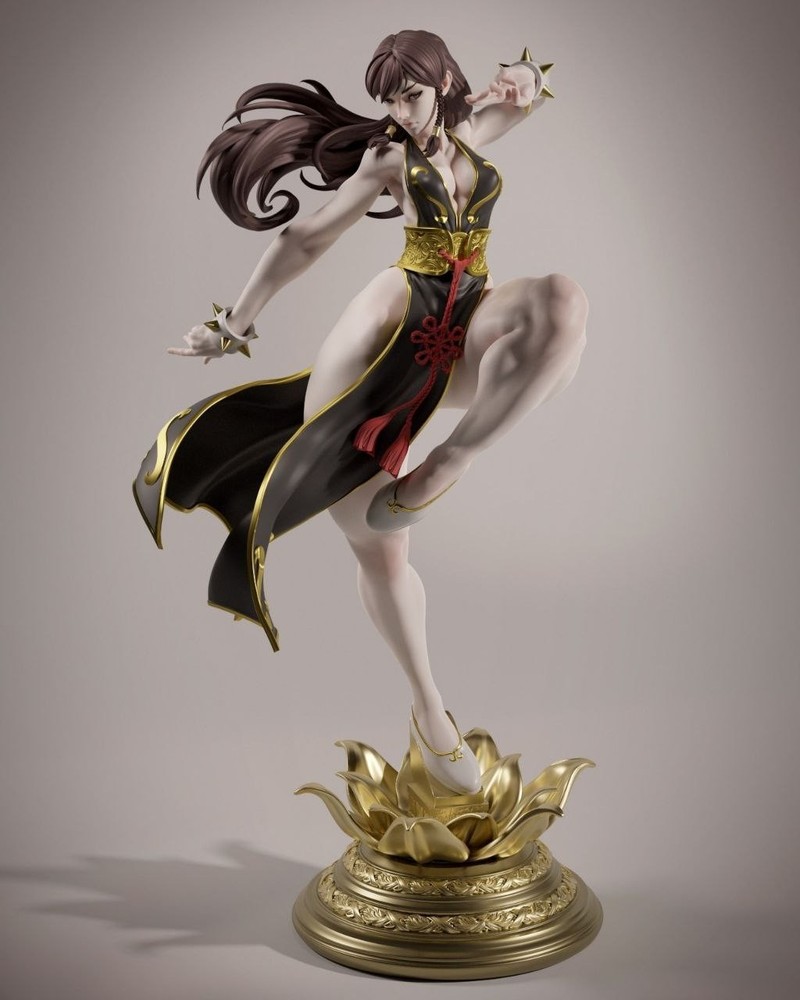 Chun-Li Resin Figure – Hand Painted / Unpainted Option / Collectible