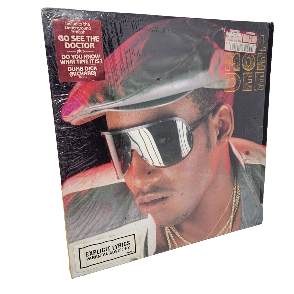 Kool Moe Dee Self Hype Sticker 33rpm 12
