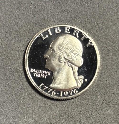 1976 S Washington Bicentennial Quarter US Mint Gem PROOF 40% Silver