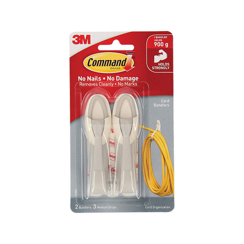 NNEDSZ COMMAND Cord Bundler 17304ANZ Pack of 2