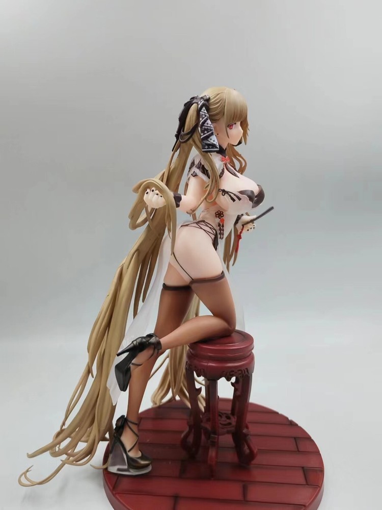 New 1/7 25CM Anime Azur Lane Formidable Cheongsam PVC Figure Model Statue Toy