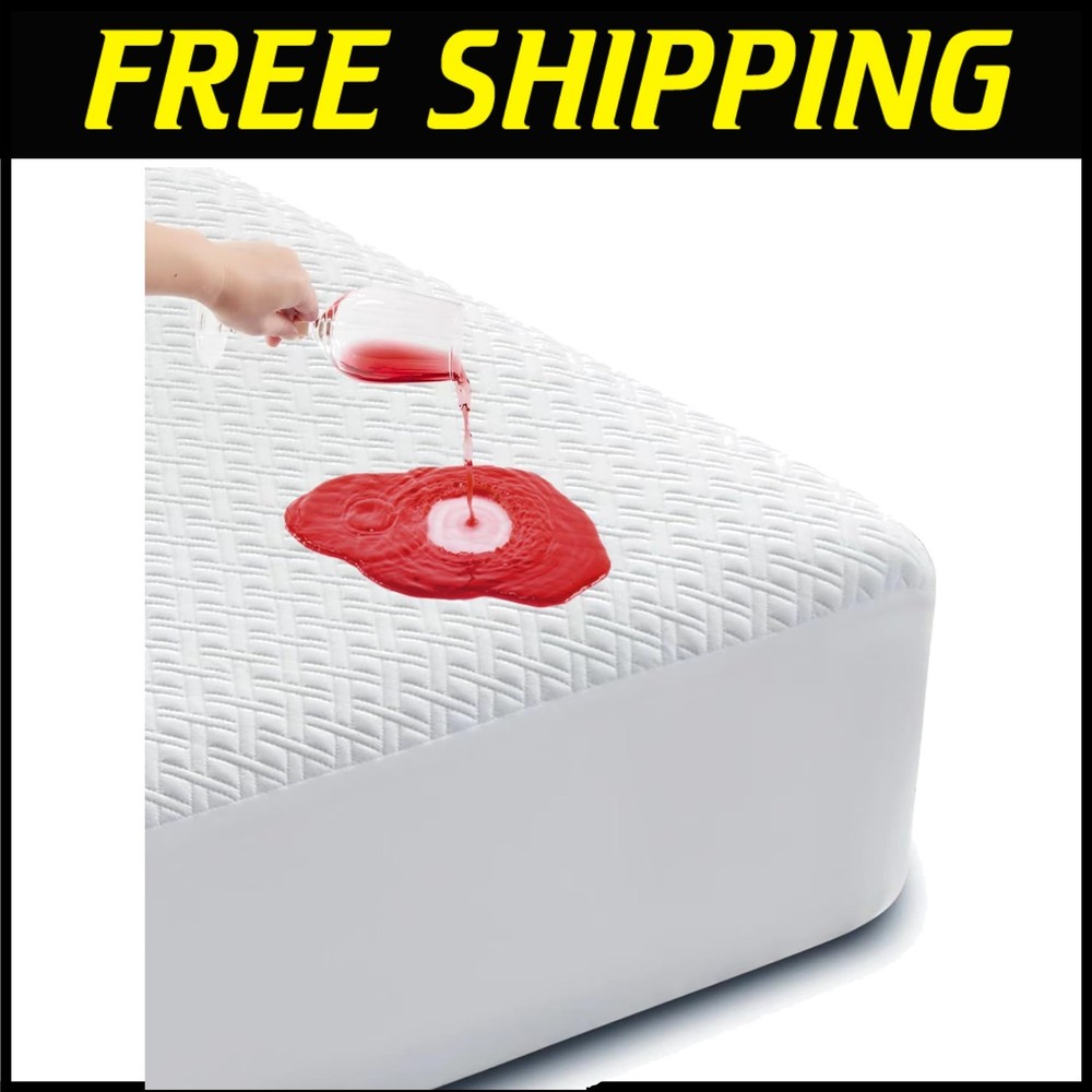 3D Air Fabric King Size Cooling Mattress Protector for Deep Pocket Beds