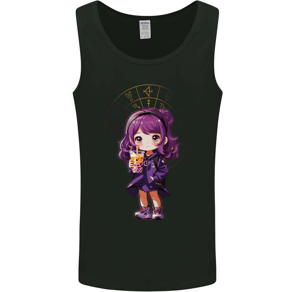 Anime Sagittarius Chibi Mens Vest Tank Top