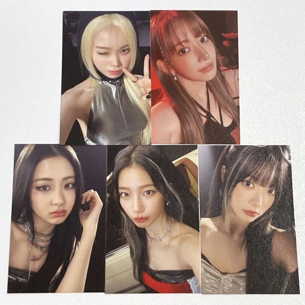 LE SSERAFIM EASY CRAZY HOT TOUR Jacket MD Benefit Official Photocard Photo Card