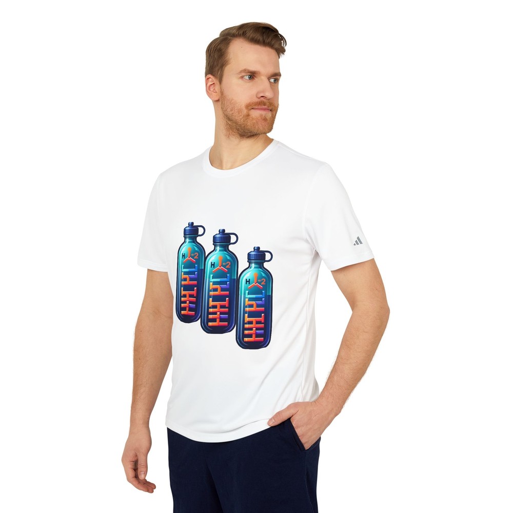 Hydrate 3D Btl-Adidas Unisex Sport T-shirt Eco-conscious:100% recycled polyester