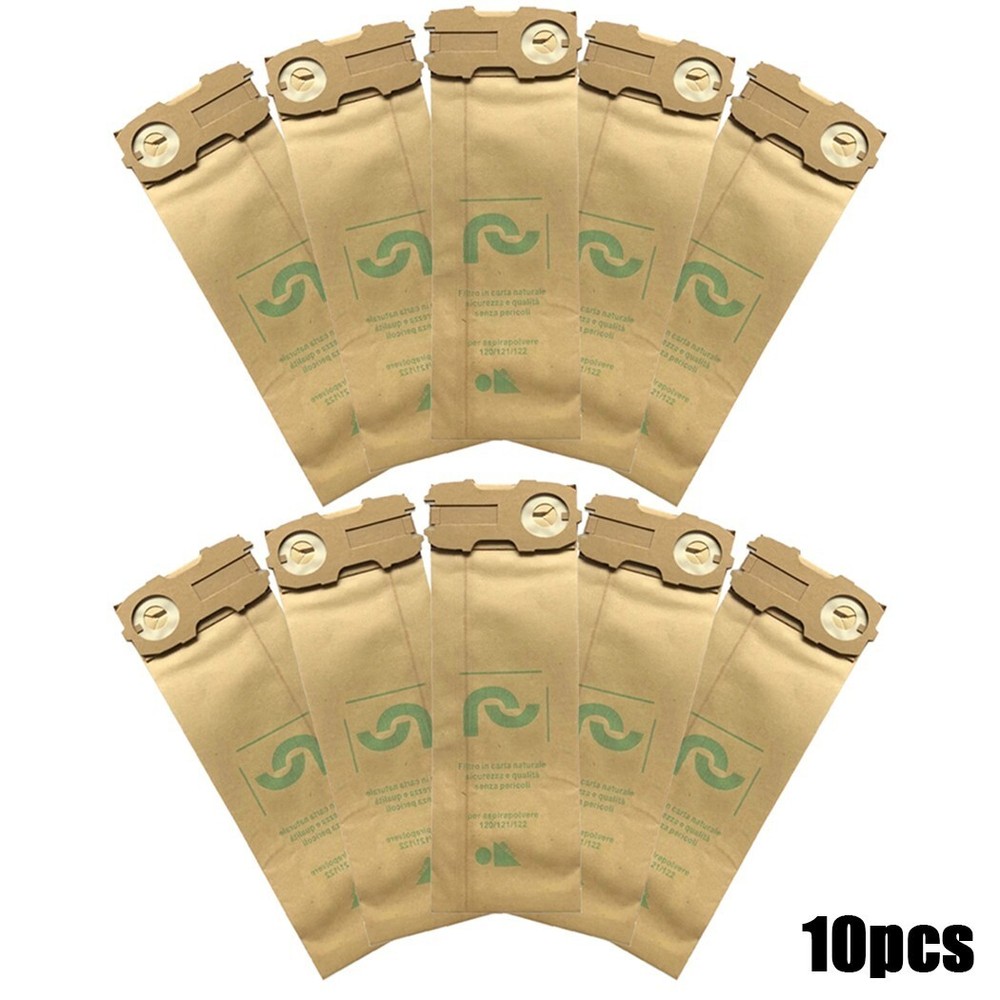 For VK 118 119 120 121 122 Compatible Dust Bags 10 Pack