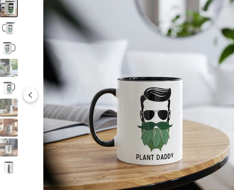 Plant Daddy Mug for Plant Lovers with Free Shipping