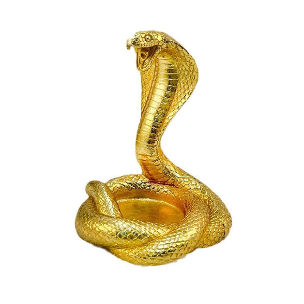 3D Snake Resin Figurine, Decorative Sculpture for Office, Living Room, Bedr GXX