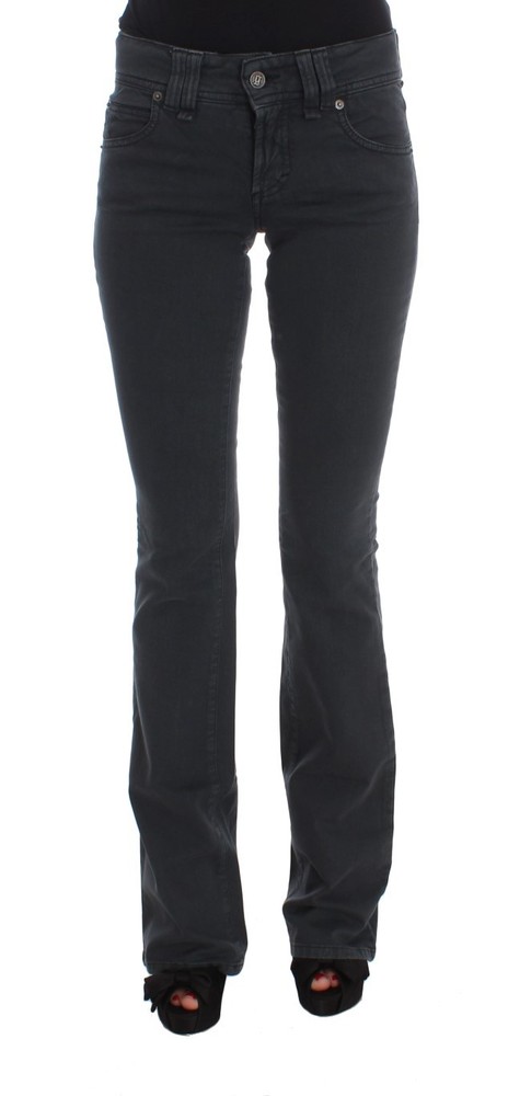 JOHN GALLIANO Pants Jeans Blue Wash Cotton Blend Slim Fit Bootcut W25 RRP $480