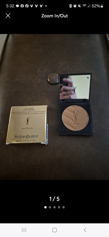 Yves Saint Laurent All Hours Hyper Bronze Warm Sandalwood Longwear Foundation