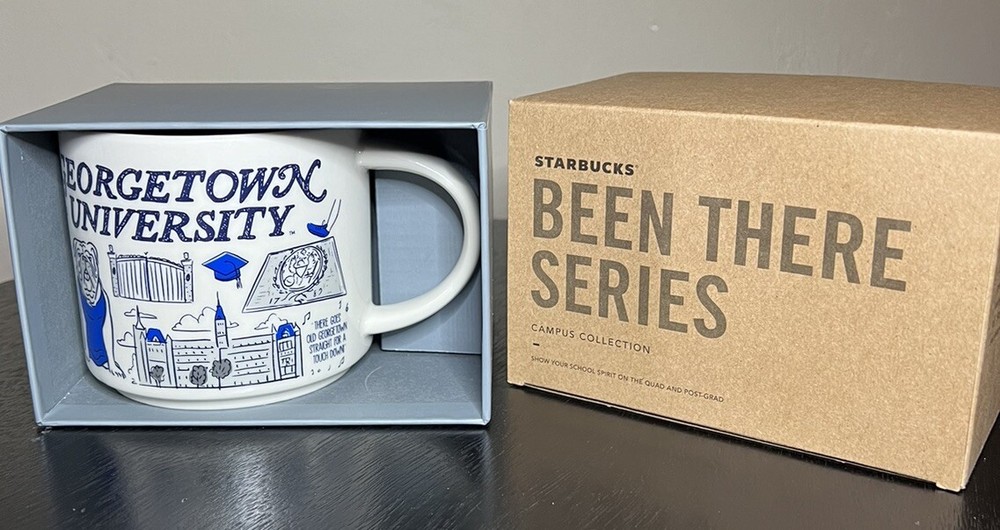 STARBUCKS GEORGETOWN UNIVERSITY Been There Mug, New In Box Been