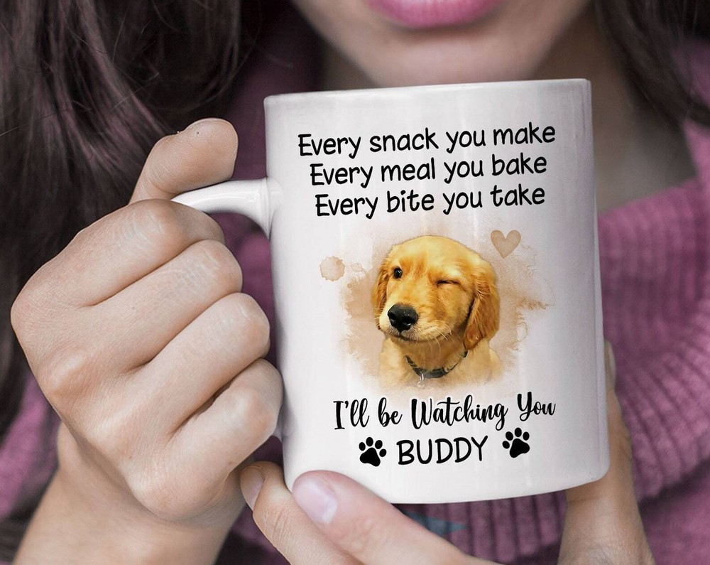 Personalized Dog Dad Mugs Dog Lovers Gift Dog Daddy Mug Custom Dog Photo Mug Fat