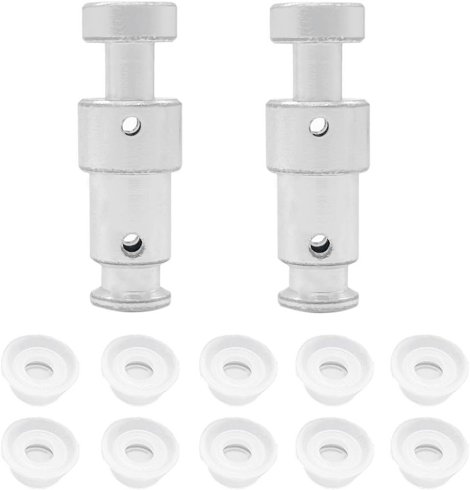 2 Float Valve Seals for Instant Pot, Fits Duo/Lux Models, Includes 10 Gaskets