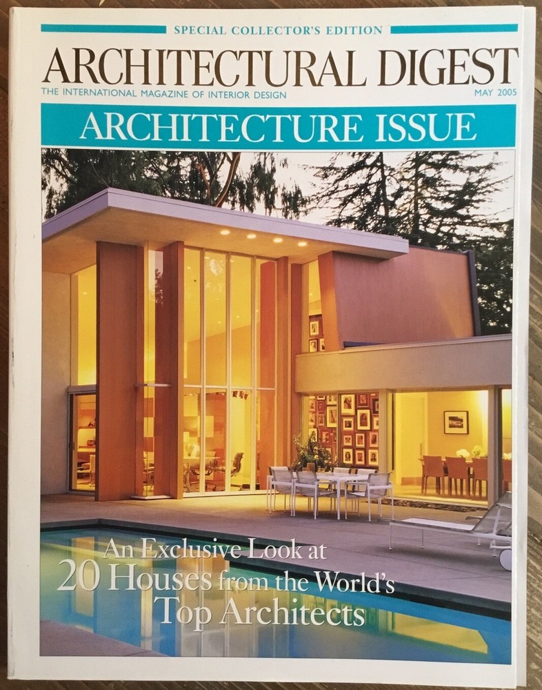 Architectural Digest - May 2005 - Special Collector's Edition Architecture Issue