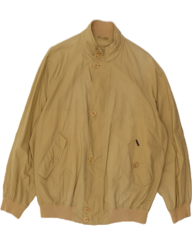PAUL & SHARK Mens Beige Yachting Bomber Jacket UK 40 Large Classic DI58