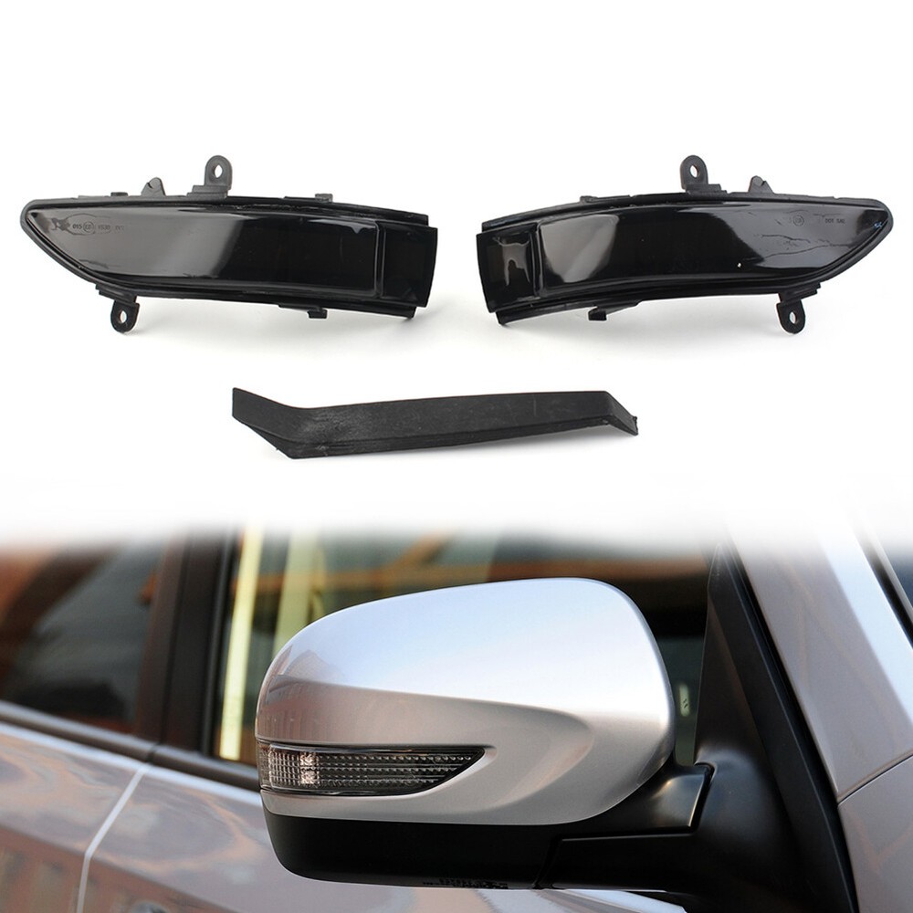 2x Side Mirror Turn Signal Light Lamp For Subaru Forester Outback Legacy Yellow