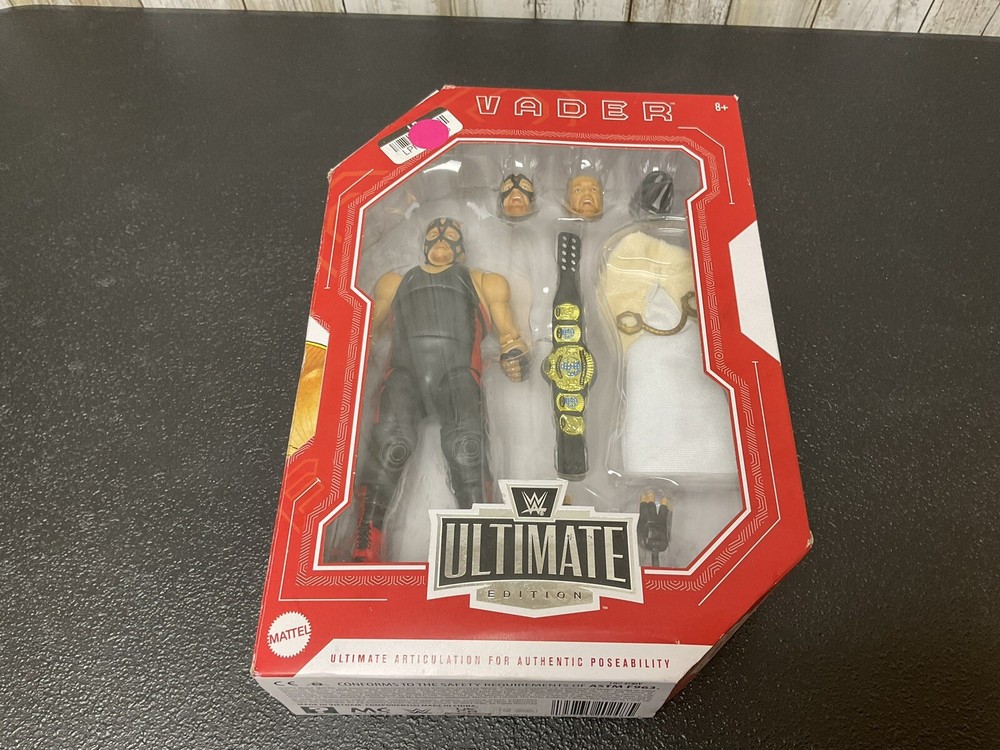 WWE ULTIMATE EDITION VADER TARGET EXCLUSIVE MATTEL ACTION FIGURE- Lot 139