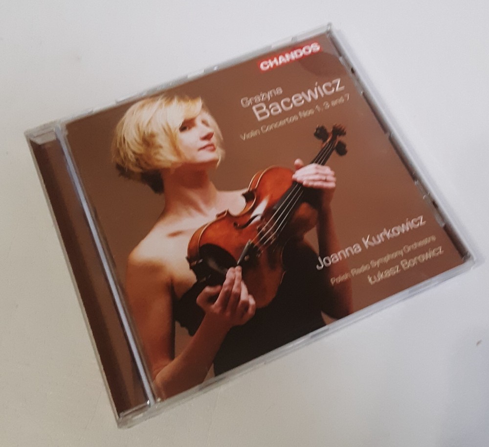 Grazyna Bacewicz Violin Concertos Nos 1 3 And 7 CD New Other