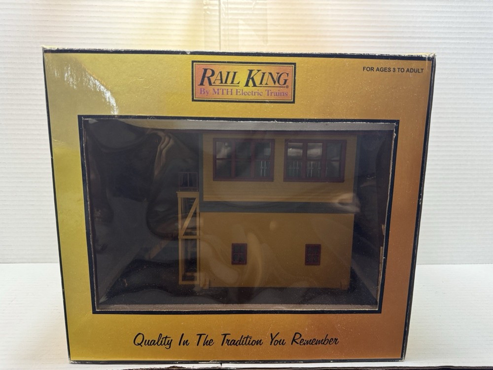 Union Pacific O Gauge Switch Tower 30-9048 by RailKing