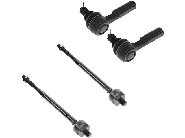 Front TRQ 4 Piece Tie Rod Set Tie Rod End Set fits Infiniti I35 2002-2004 48MXCN