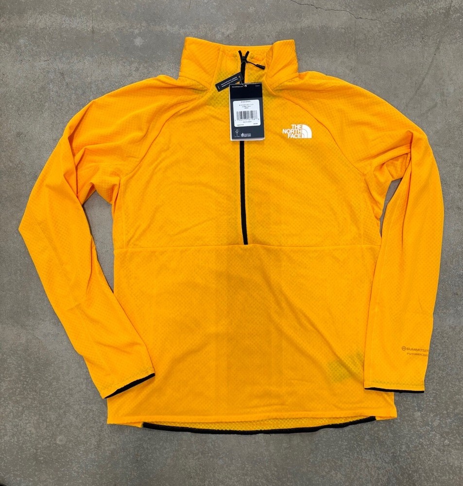 The North Face Summit Series FutureFleece 1/2 Zip Summit Gold Mens New