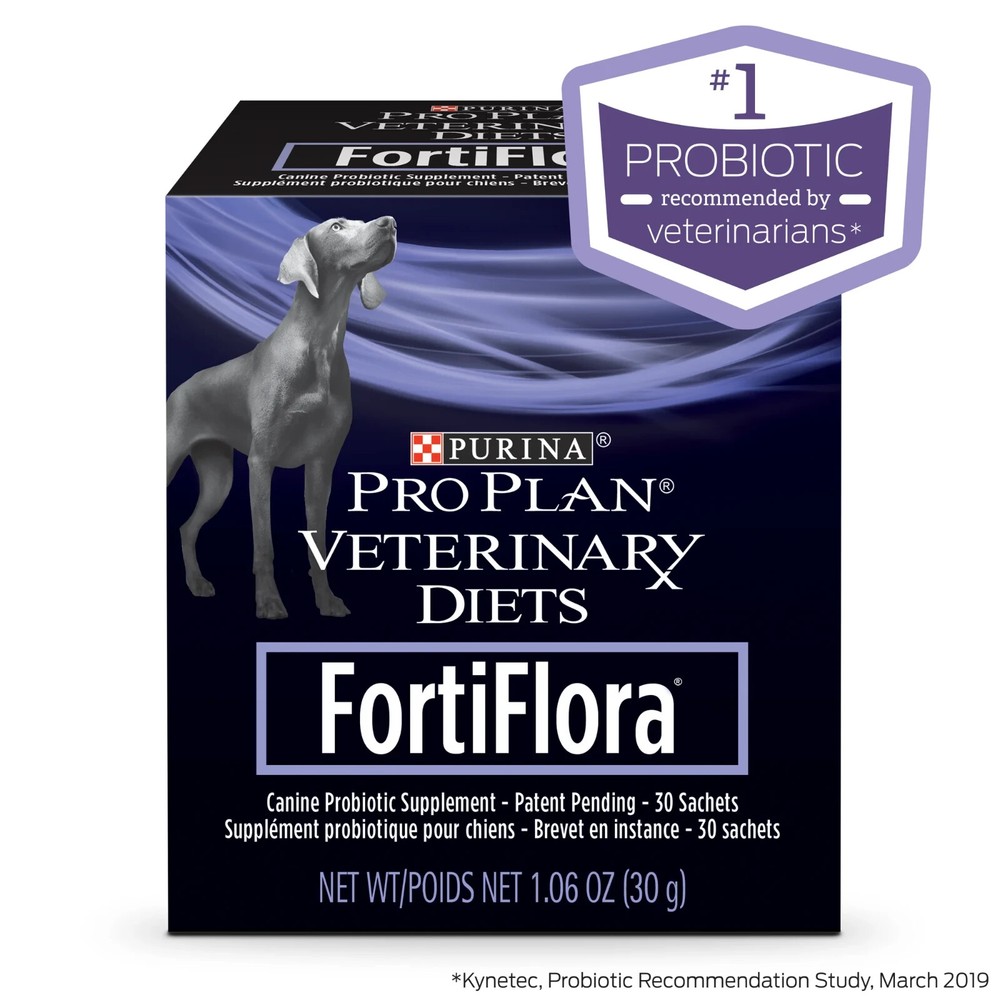 Purina Pro Plan FortiFlora Probiotic Supplement for Dogs, 30 Sachets