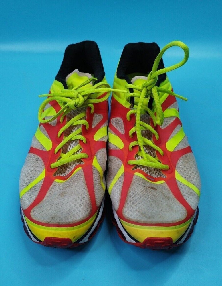 Nike Air Max 2012 White Black Volt University Red 487982-103 Size 13