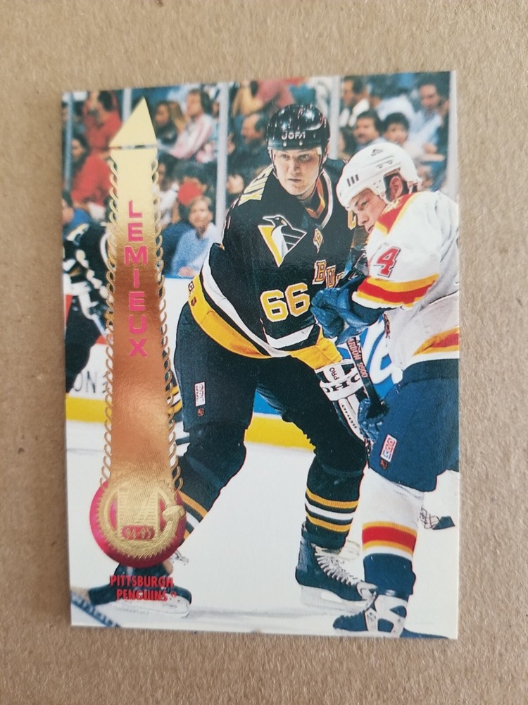 1994-95 Pinnacle Mario Lemieux #170 HOF