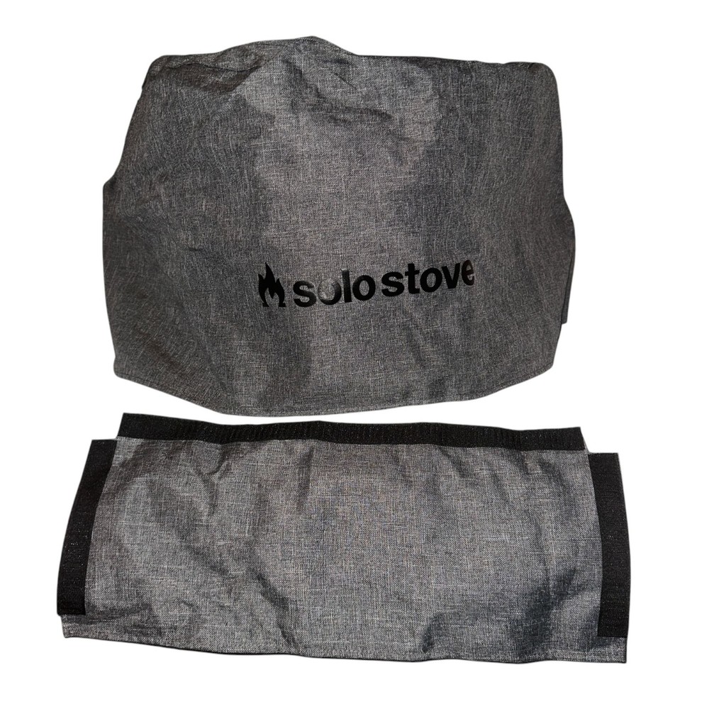 NWT Open Solo Stove Pi Shelter Pi Pizza Oven Ash Gray Cover Weather Resistant