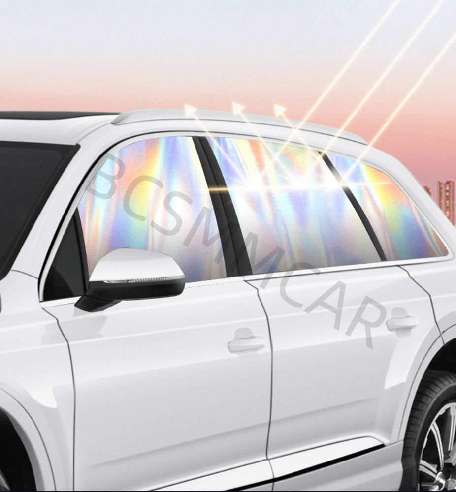 Magnetic Car Window Sun Shade UV Protection for Front Rear Sides Set of 4