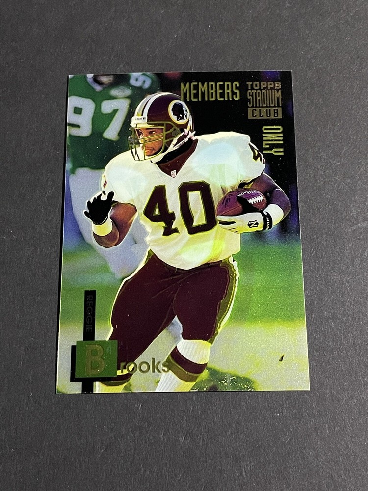 1994 Stadium Club Reggie Brooks Members Only #48 - Washington Redskins