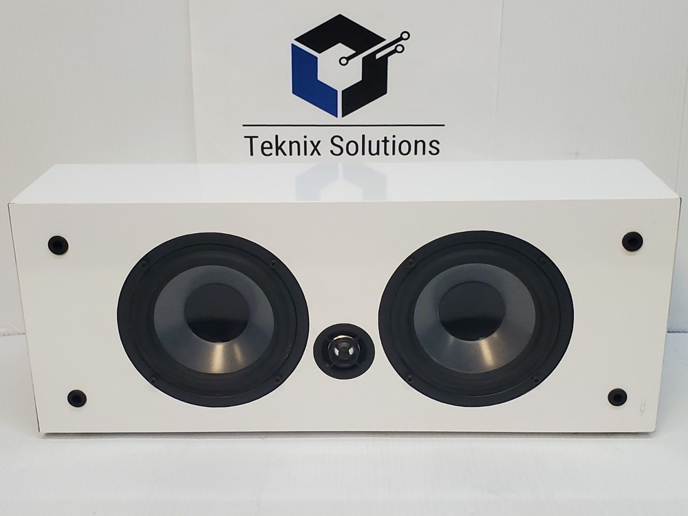 Now Hear This VS-2.4 S Series White Surround Center Speakers with Dual 5.25