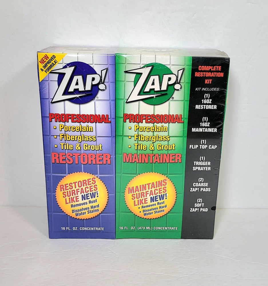 ZAP Professional Cleaner Restorer and Maintainer 16 oz Restoration Kit