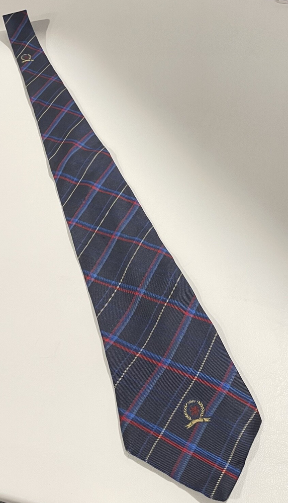 Tommy Hilfiger Silk Tie Blue Red