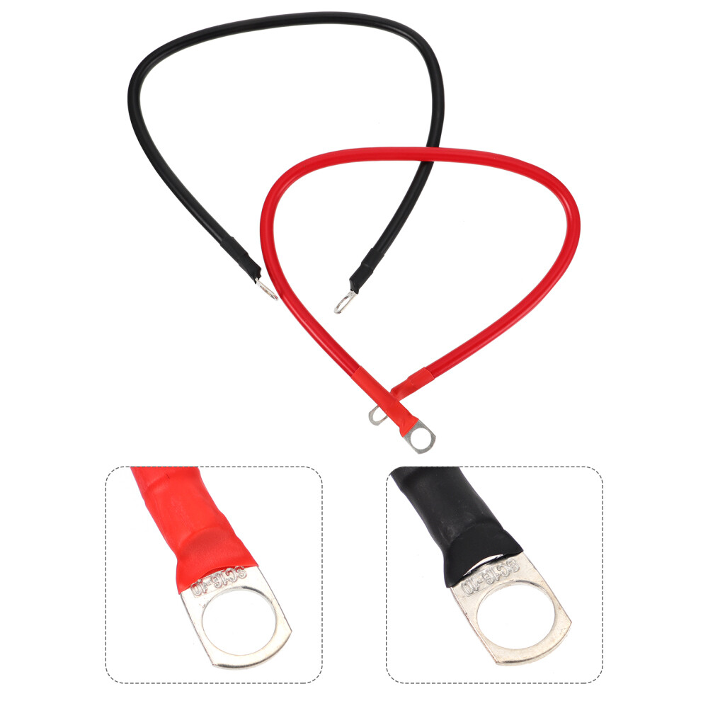 2 Gauge 2pcs Automotive Battery Cable Wire Cord