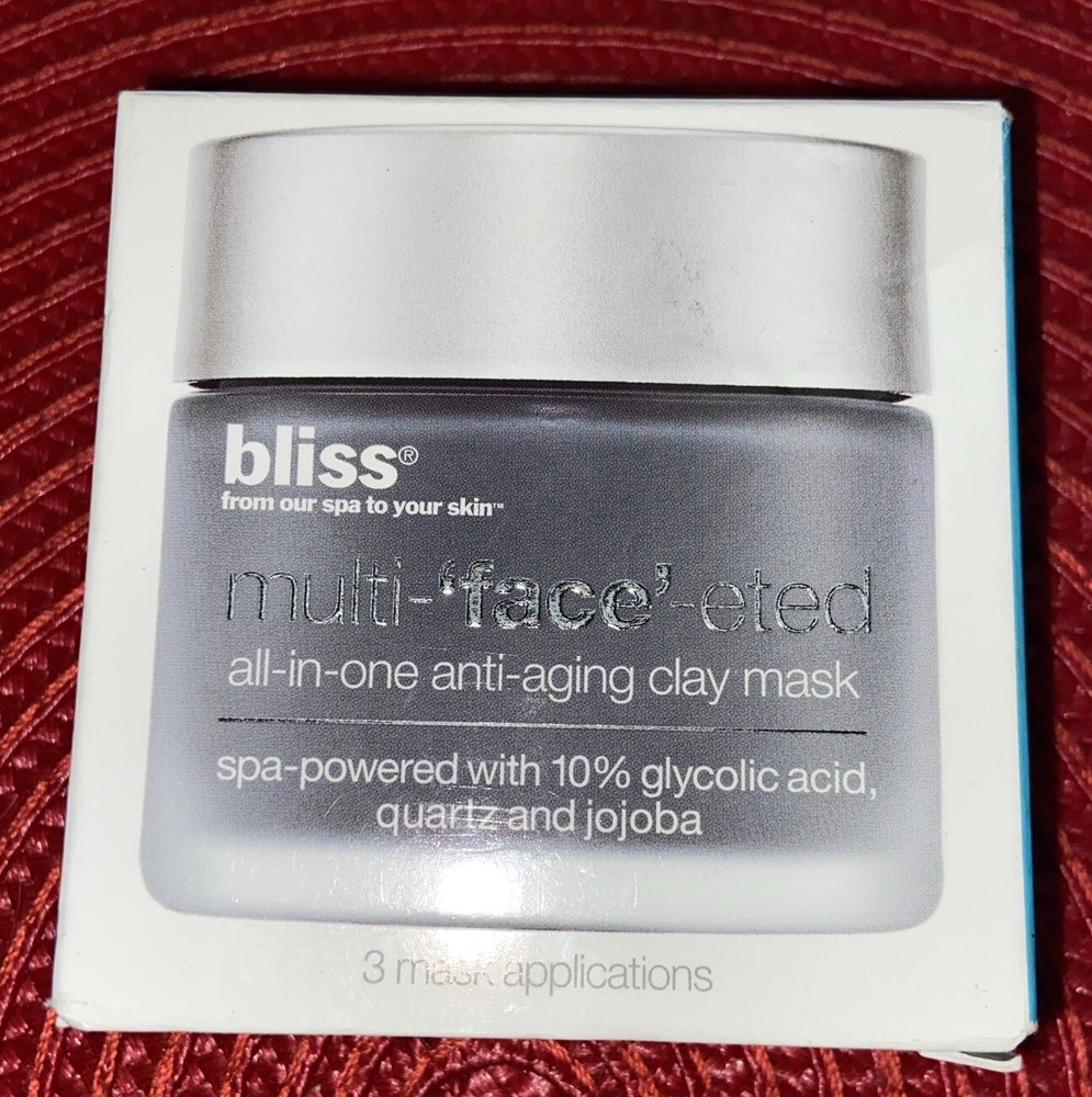 Bliss Multi-Faceted Anti-Aging Clay Mask 3 Applications