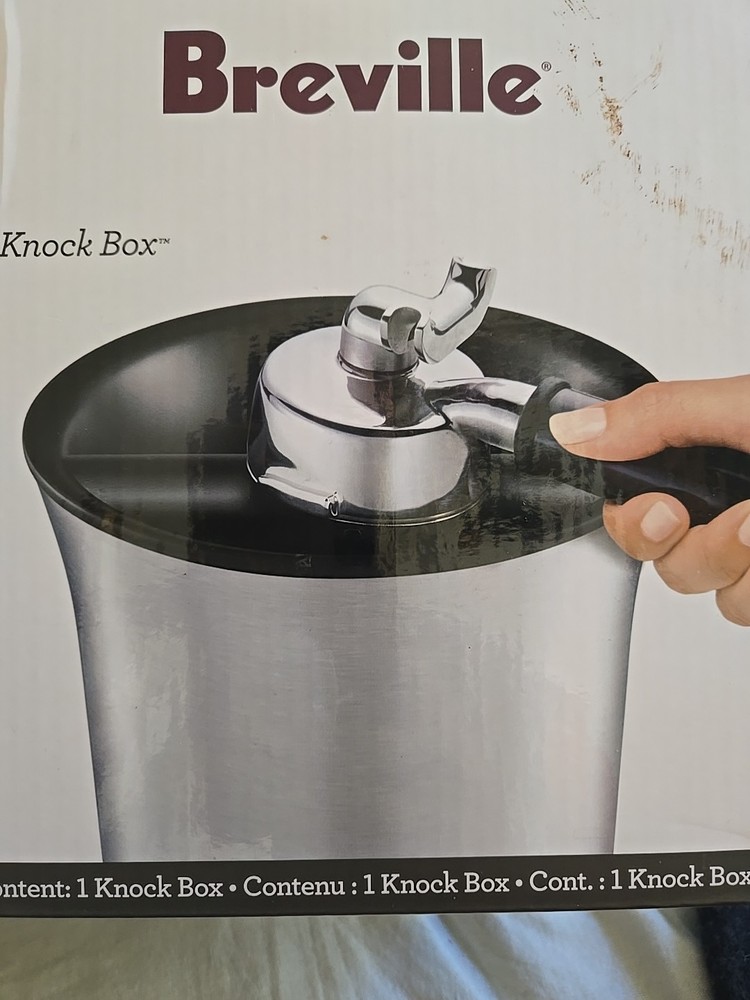 Breville The Knock Box, model BCB100, open box