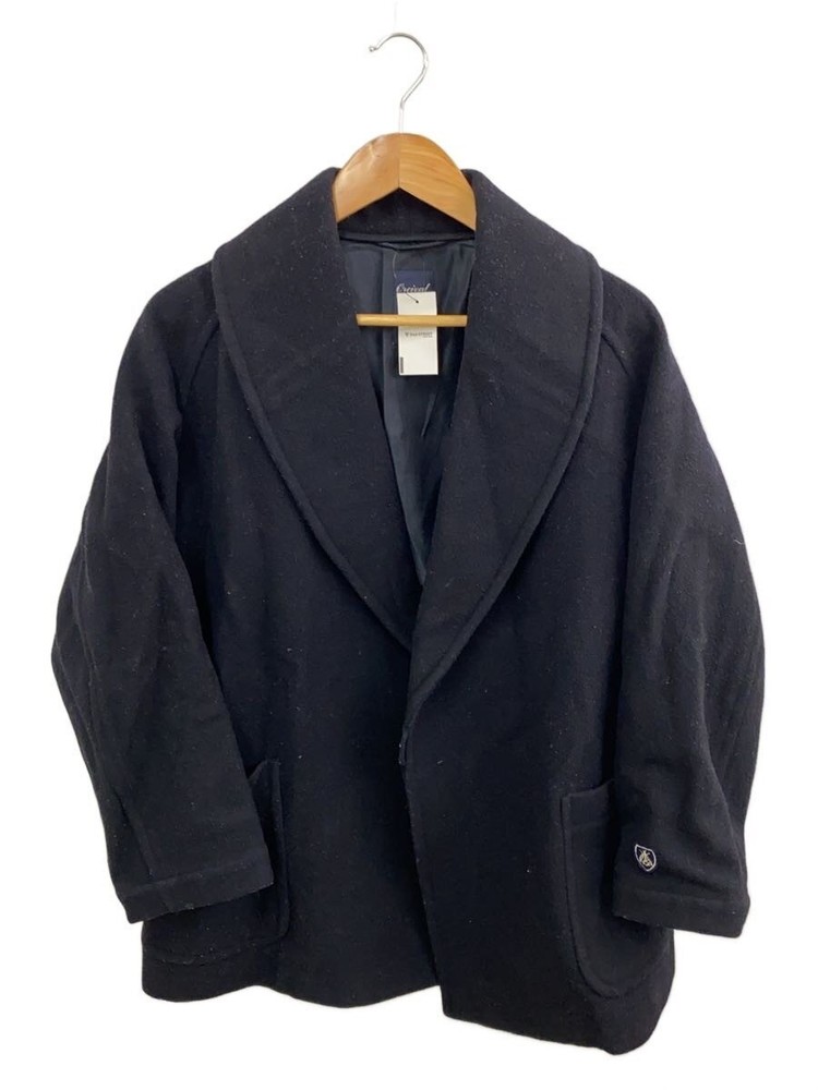 Orcival Peacoat/1/Wool/Blk/Plain/Ki12-111-02 7723
